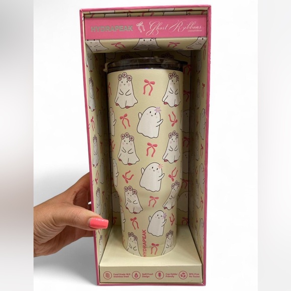 32oz Hydrapeak Coquette Ghost Insulated Tumbler - Picture 4 of 4